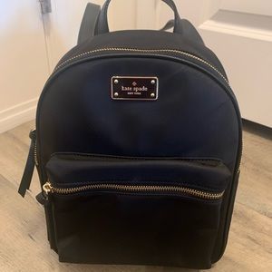 Kate Spade Black Backpack